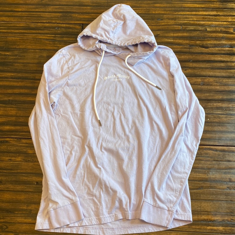 Denim and Flower Thin hoodie
